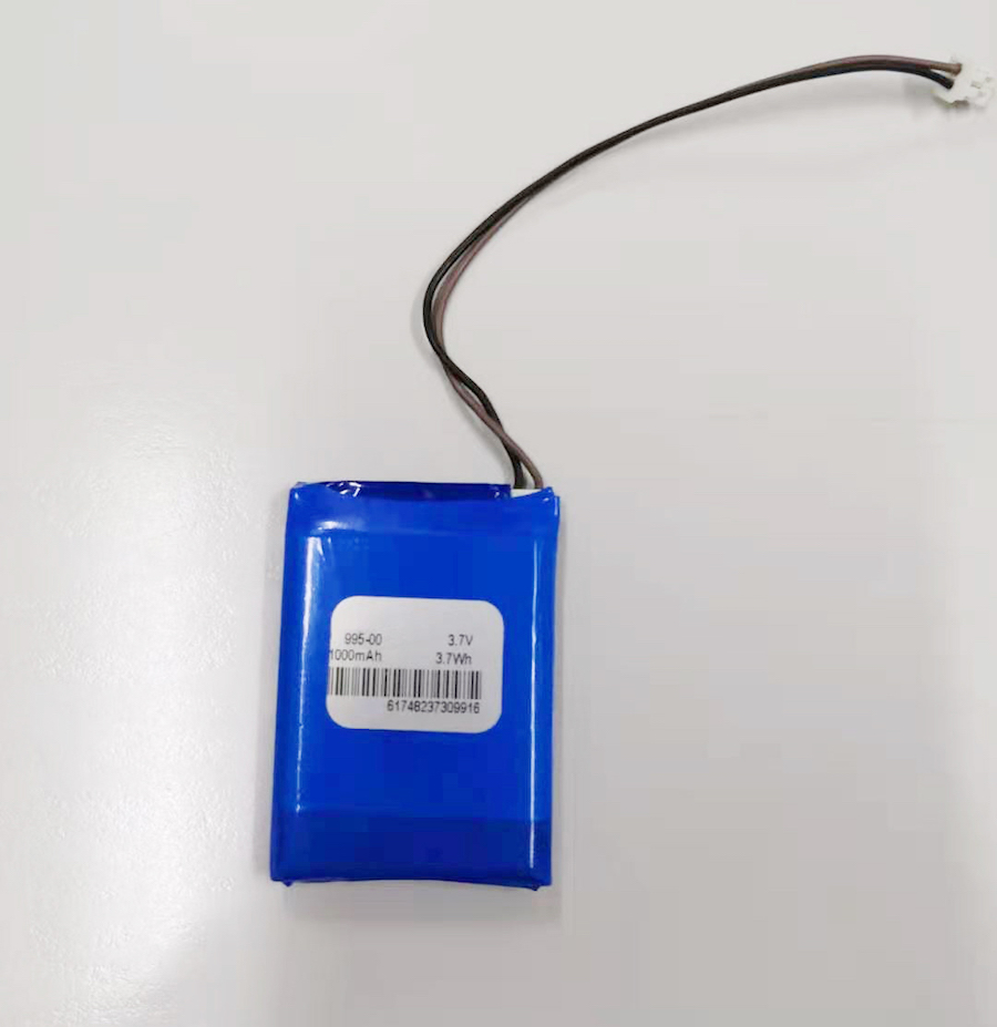 微型打印机电池 3.7V 1000mAh 3.7Wh